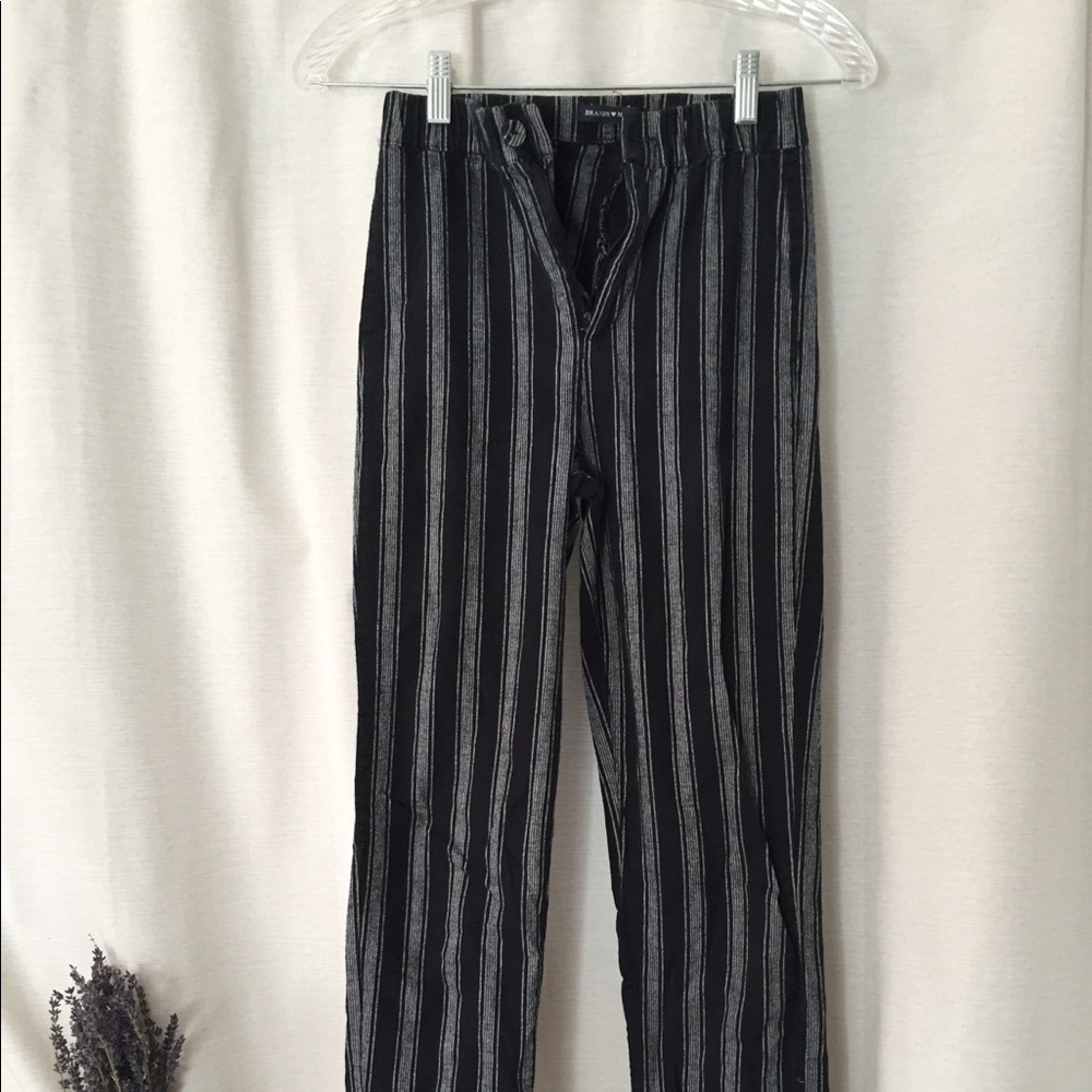 Brandy Melville Striped Pants